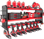 KAFAHOM Power Tool Organizer, Large 8 Drill Holder Wall Mount by KAFAHOM