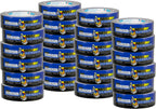 ABRO 24 Pack Blue Painters Tape: 36mm x 55M All Purpose Blue Tape, Temporary