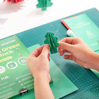 25 Sheets Christmas Green Cardstock - Image 4
