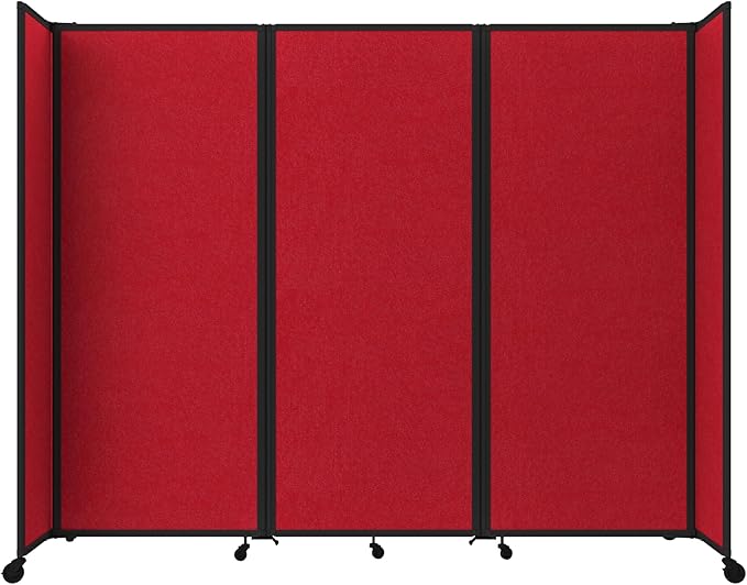 Versare Room Divider 360 Portable Wall Partition | Folding Panels | Large by VERSARE