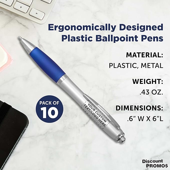 DISCOUNT PROMOS Personalized Ballpoint Pens - Image 4