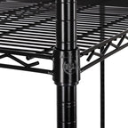 Seville Classics UltraDurable Heavy Duty NSF Solid Steel Wire Rack Storage Unit - Image 7