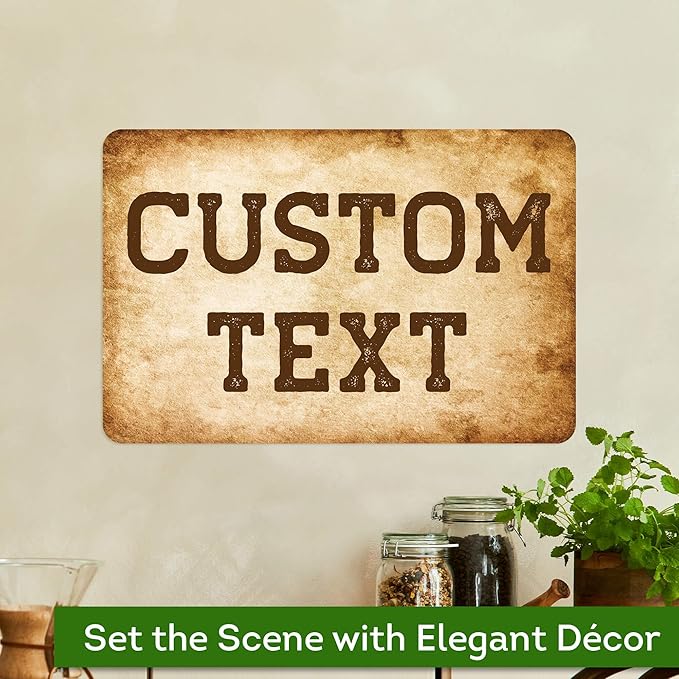 Custom Sign, Custom Street Sign, 11 Font Colors, 13 Font Styles, 4 Hole Options - Image 4