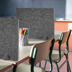 AMUSIGHT 2 Pack Acoustic Desk Dividers - Image 6