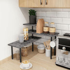 Homode Kitchen Countertop Organizer, 3 Tier Corner Shelf Bathroom Counter - Image 6