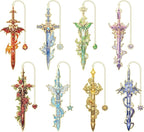 8pcs Fantasy Sword Bookmarks for Books, Planners by VYRANA