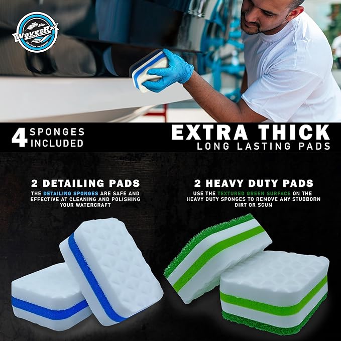 WAVESRX Marine Scuff and Dirt Eraser Sponges - Image 5