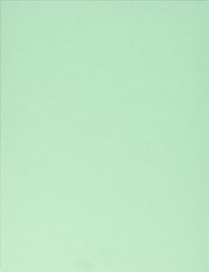 LUXPaper 8.5" x 11" Paper | Letter Size | Pastel Light Green | 60lb. Text | 250 by LUXPaper