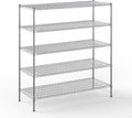 Regal Altair 24" Deep x 60" Wide x 64" Height Wire Shelving Kit | 5-Tier | NSF by Regal+Altair