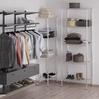 Regal Altair 18" Deep x 30" Wide x 86" Height Wire Shelving Kit | 5-Tier | NSF - Image 5