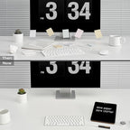Desktop Black Glass Dry Erase Whiteboard - Image 6