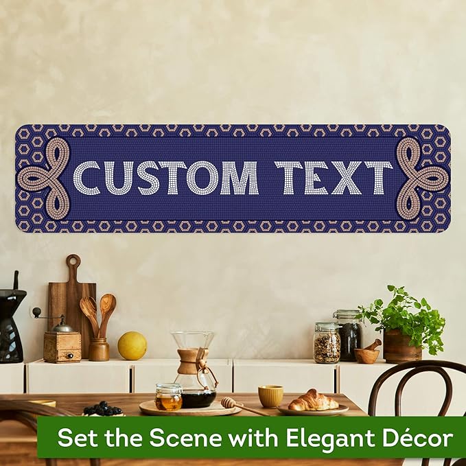 Custom Sign, Custom Street Sign, 11 Font Colors, 13 Font Styles, 4 Hole Options - Image 4