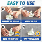 Super Glue Clear Liquid, Thin Strong CA Glue All Purpose - Image 7