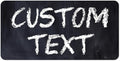 Custom Sign, Custom Street Sign, 11 Font Colors, 13 Font Styles, 4 Hole Options by MySignCenter