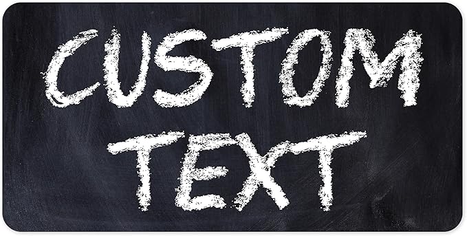 Custom Sign, Custom Street Sign, 11 Font Colors, 13 Font Styles, 4 Hole Options by MySignCenter