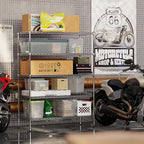 Regal Altair 21" Deep x 48" Wide x 64" Height Wire Shelving Kit | 5-Tier | NSF - Image 5