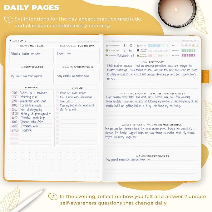 Clever Fox Self-Care Journal – Wellness & Daily Reflection Notebook – Mental - Image 4