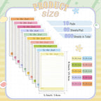 Censen 10 Packs To Do List Notepads, Simple Daily Reminder Checklist Planner - Image 2
