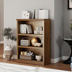 Bevfint 43 in Tall Bookcase, 3-Tier Bookshelf Open Storage, 33 inch Wide Floor by Bevfint