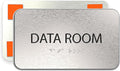 ADASigns Data Room Sign 7" W x 4" H by ADASigns