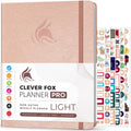 Clever Fox Planner PRO Light – Weekly & Monthly Life Planner to Increase