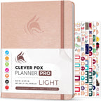 Clever Fox Planner PRO Light – Weekly & Monthly Life Planner to Increase