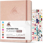 Clever Fox Planner PRO Light – Weekly & Monthly Life Planner to Increase by CleverFox