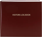 BookFactory Visitor Log Book Visitor Register Visitors Sign-in Book by BookFactory