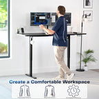 VIVO Electric 71 x 30 in Standing Desk, Memory Height Adjustment, 1B Series - Image 4