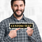 Custom Sign, Custom Street Sign, 11 Font Colors, 13 Font Styles, 4 Hole Options - Image 2