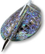 LACHIEVA LUX Abalone Shell Mechanical Pencil 0.7mm, Luxury Metal Pencil - Image 4