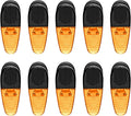 10 Magnetic Memo Holders Set by DISCOUNTPROMOS