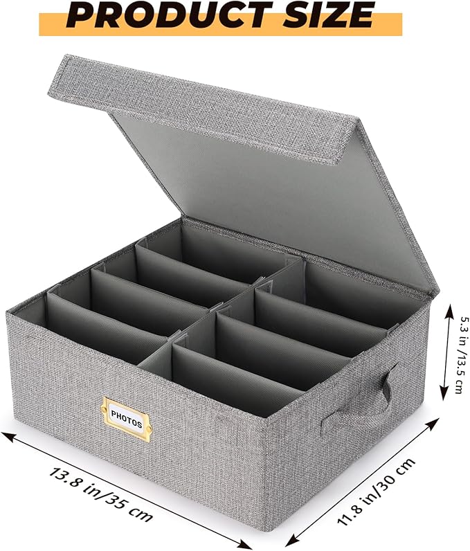 Erogeen Decorative Photo Storage Box - Image 2