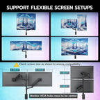 ARES WING Dual Monitor Wall Mount - Image 4
