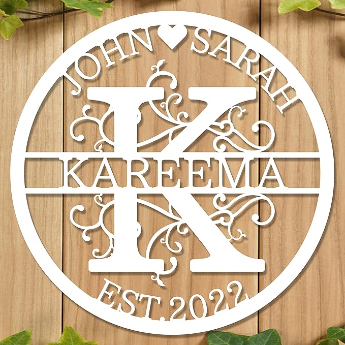Personalized Last Name Metal Signs - Image 2