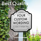 Custom Decorative Outdoor Metal Sign - Image 8