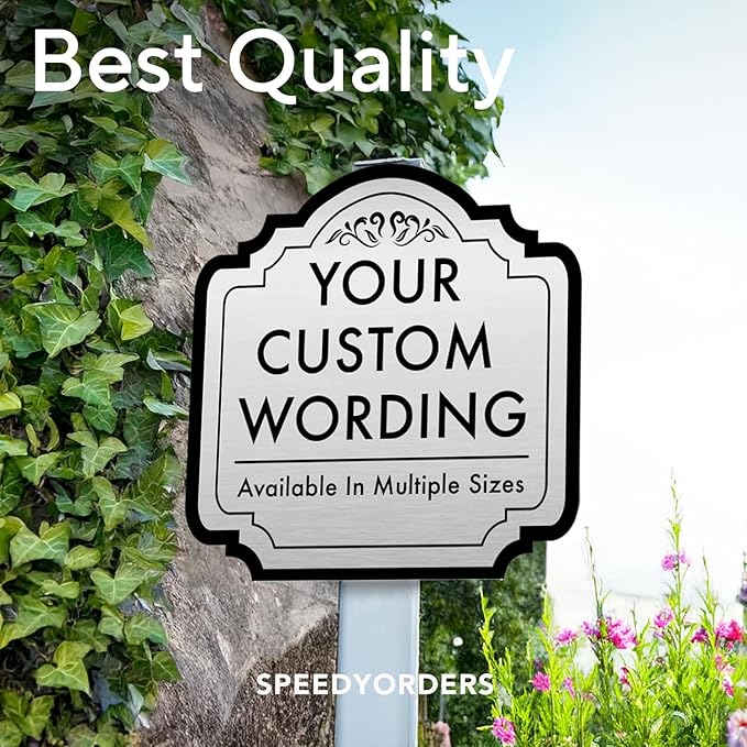 Custom Decorative Outdoor Metal Sign - Image 8