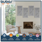 BUBOS 4 Pack Thickened Acoustic Panels, 23.6''x11.8'' Self-Adhesive Sound - Image 3