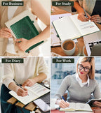 PAIBAS Graph Notebook for Women Men, 160 Pages Grid Paper, Graphing Notebooks - Image 8