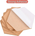 SUNGIFT Hexagon Cork Board Tiles Self Adhesive 6 Pack - Image 5