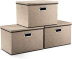 PRANDOM Large Collapsible Storage Bins