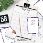 SXboxing Sticky Notes 4X6 Inches, 2 Pack Large Cute Self-Stick Pads, Bright - Image 3