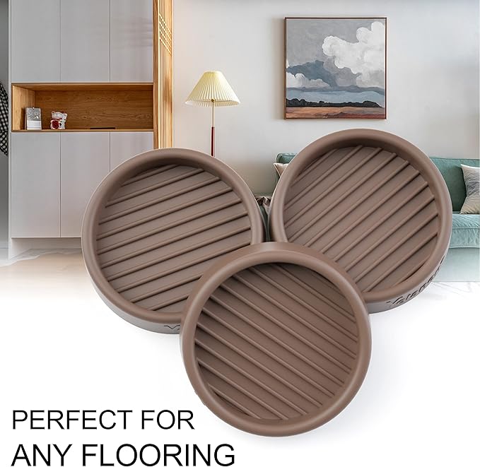 Yelanon 8pcs 2.5" Non Slip Furniture Pads - Image 2