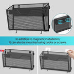 SUPEASY Magnetic File Holder, 6 Pack File Folder Organizer, Wall File Organizer - Image 4