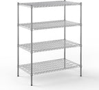 Regal Altair 24" Deep x 42" Wide x 54" Height Wire Shelving Kit | 4-Tier | NSF by Regal+Altair