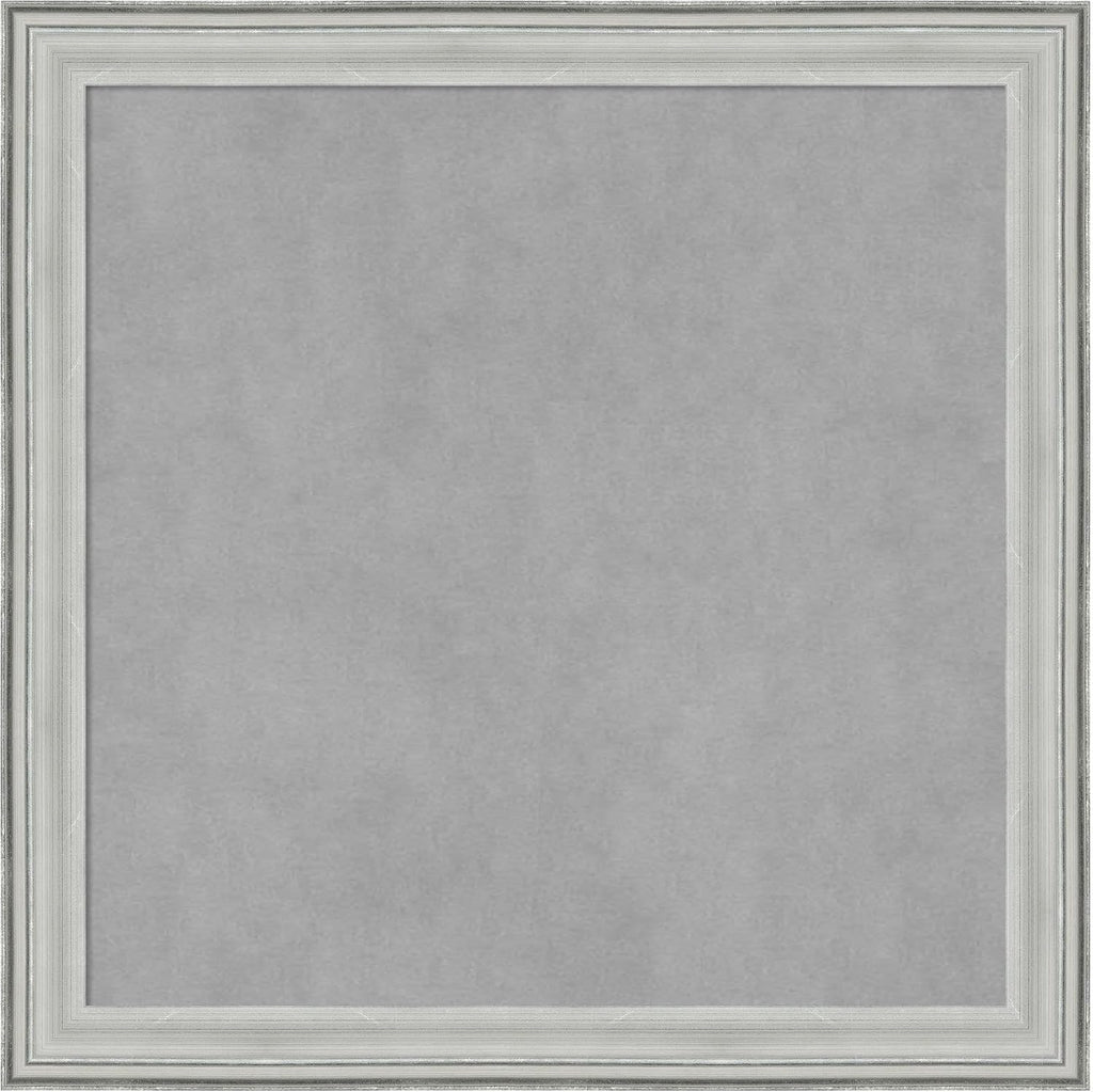 Amanti Art Silver Framed Magnetic Board 23x23 Medium Vision Board