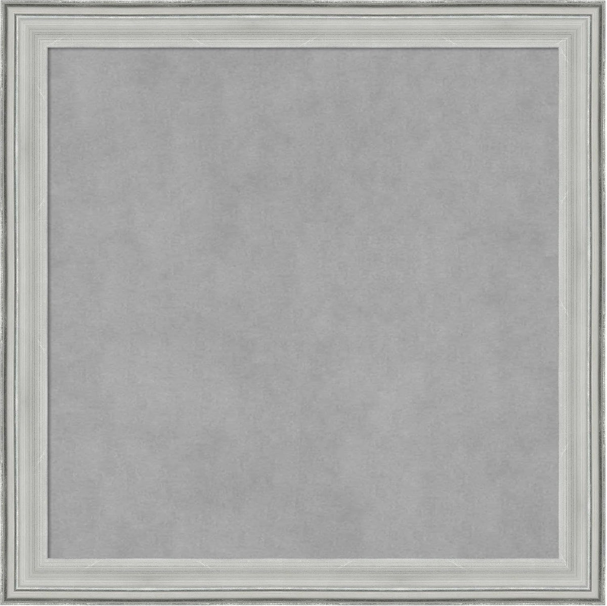 Amanti Art Silver Framed Magnetic Board 23x23 Medium Vision Board
