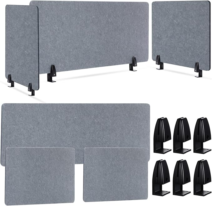 AceOrbit 3 Pcs Clamp-on Desk Divider by Unknown
