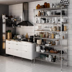 Regal Altair 21" Deep x 48" Wide x 86" Height Wire Shelving Kit | 8-Tier | NSF - Image 6