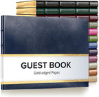 Gallery Leather Guest Book by GalleryLeather